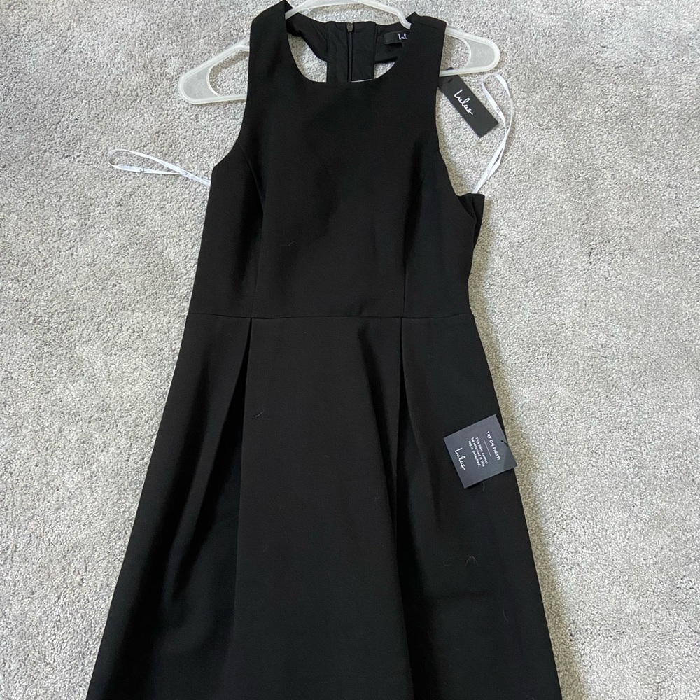 Brand new ; never worn black dress from Lulus